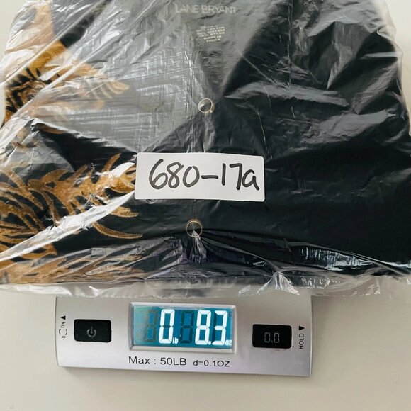 NWT Lane Bryant Womens Black Gold Peacock Feather Embroidery Cardigan Size 18/20 - Picture 8 of 8